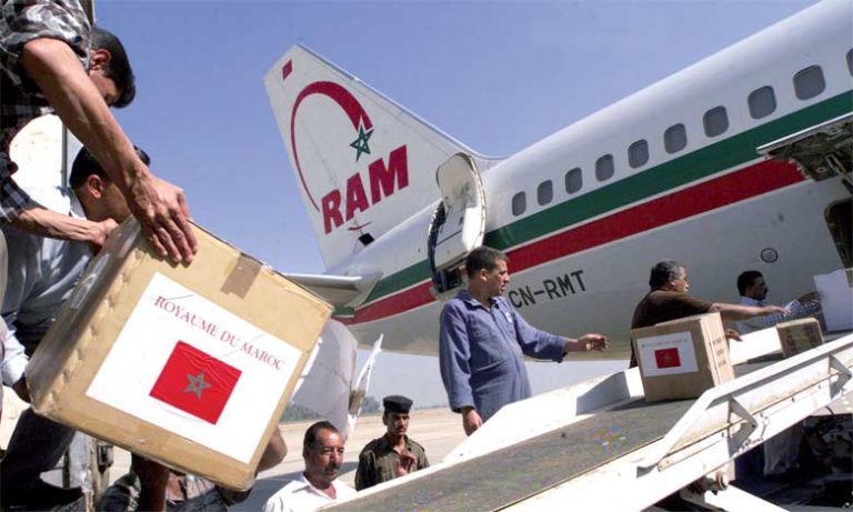 Le Maroc envoie des avions chargés de produits alimentaires au Qatar