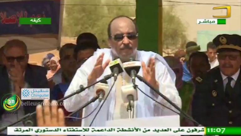 Référendum: Ould Abdel Aziz explique la différence entre le oui et non [Vidéo]