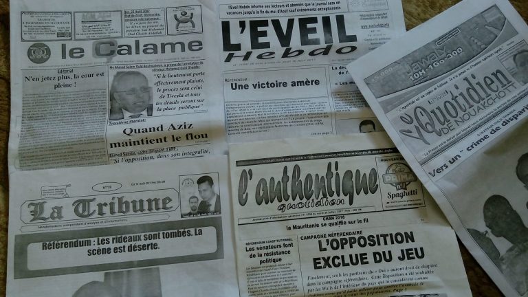 Mauritanie – Presse écrite : les journaux à nouveau dans les kiosques