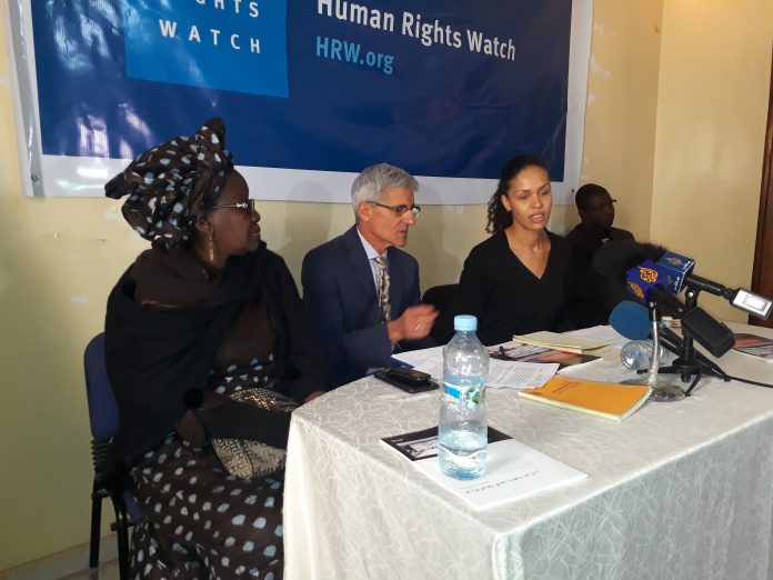 Image conférence de presse HRW - 12 février 2018 à Nouakchott - copyright Amadou Sy/LeReflet.NET