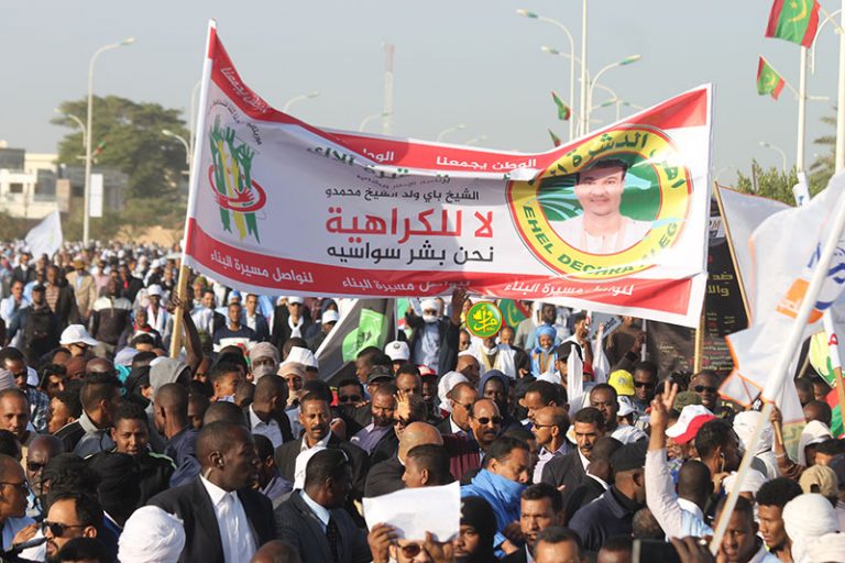 Mauritanie : le Président de la République marche contre les « discours haineux »
