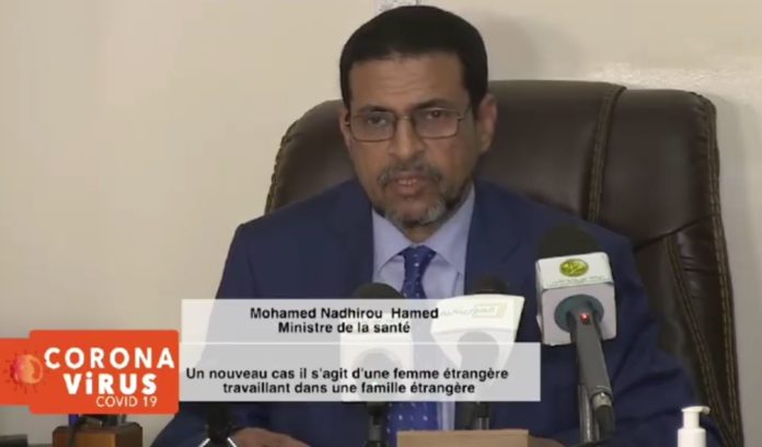 Capture ministre santé mauritanie