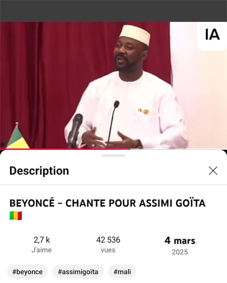 L’intelligence artificielle : Quand « Beyonce chante pour Assimi Goita »