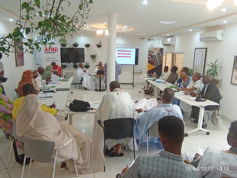 Migration : Lancement de l’atelier de présentation des résultats AFROBAROMETER Round 10 en Mauritanie
