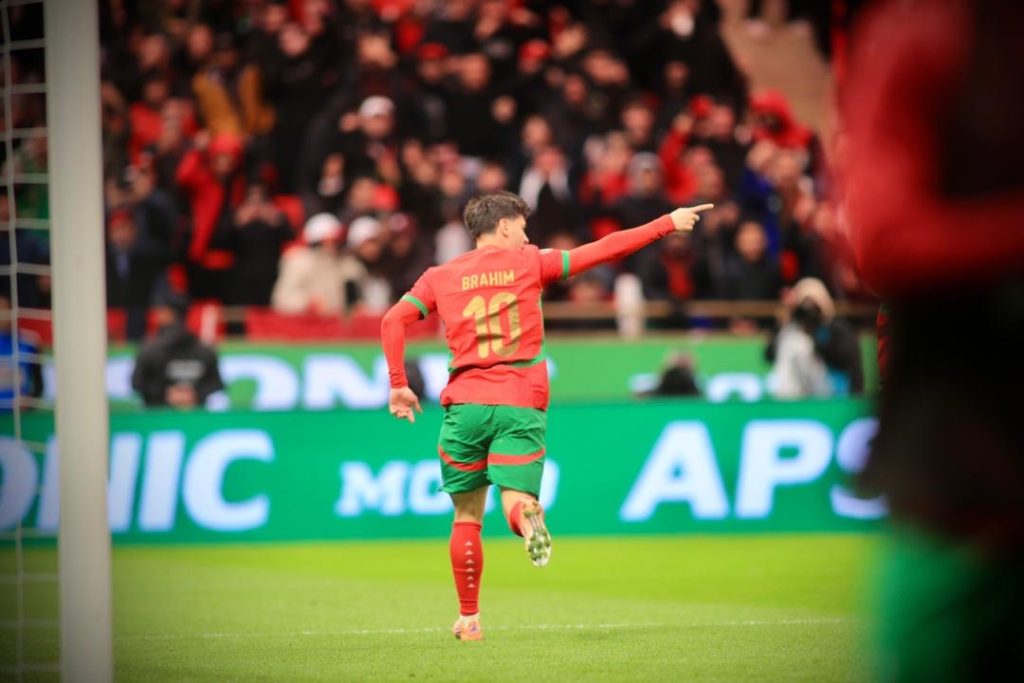 Brahim Diaz - Match du 21 décembre 2025 - Rabat | CR : Sidi Amar Yahya. 